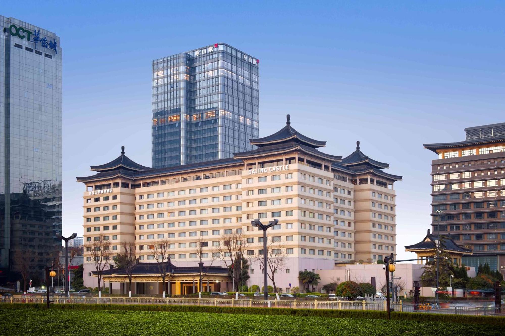 Xi'An Dajing Castle Hotel Bell Tower & Yongning Gate Exterior foto
